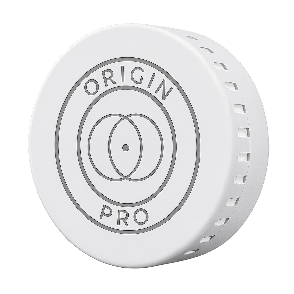 Origin Pro — round white IP67 sensor